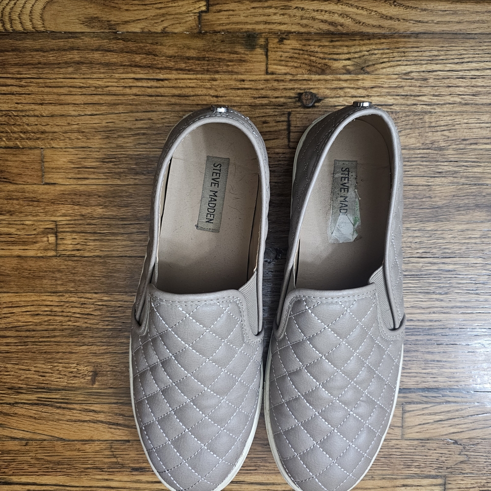 Steve Madden Quilted Slip-On Sneakers